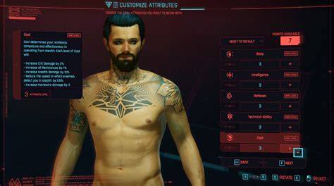 cyber punk nude