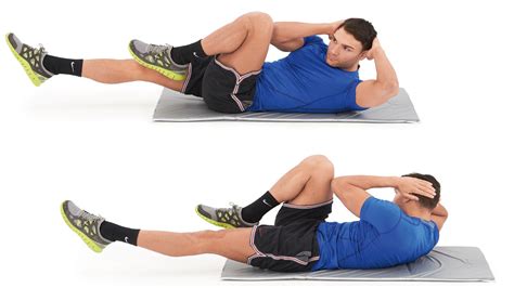 Cycle Crunch Exercise