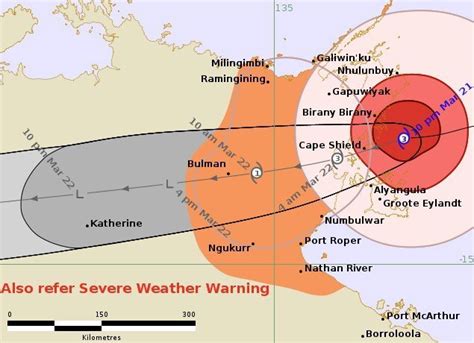 Cyclone Track Map