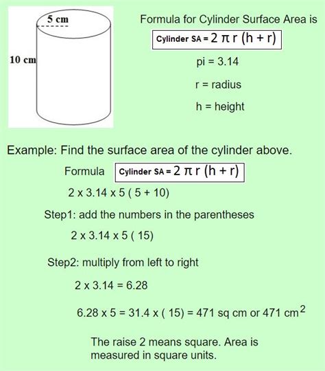 Cylinder Math Steps Examples Amp Questions Third Space Attributes Of A Cylinder - Attributes Of A Cylinder