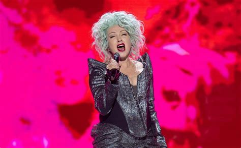 cyndi lauper nude