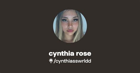 cynthiasswrldd creator profile