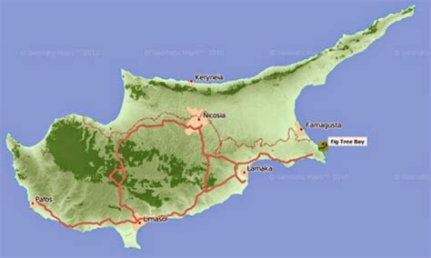 cypern karta fig tree bay