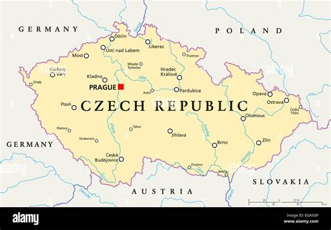 Czech Prague Map