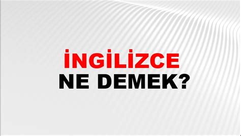 dünya ingilizce ne demek