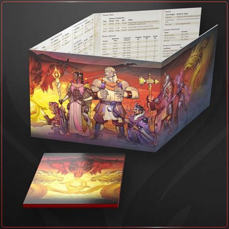 D D Dungeon Masters Screen D D Accessory