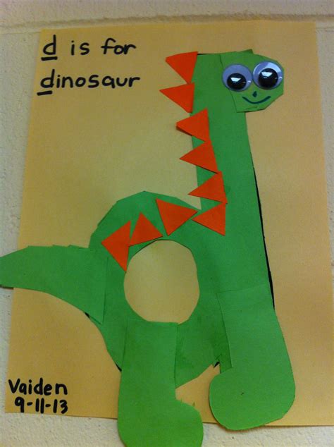 D Is For Dinosaur Lesson Crafts Activities Science D Is For Dinosaur Printable - D Is For Dinosaur Printable