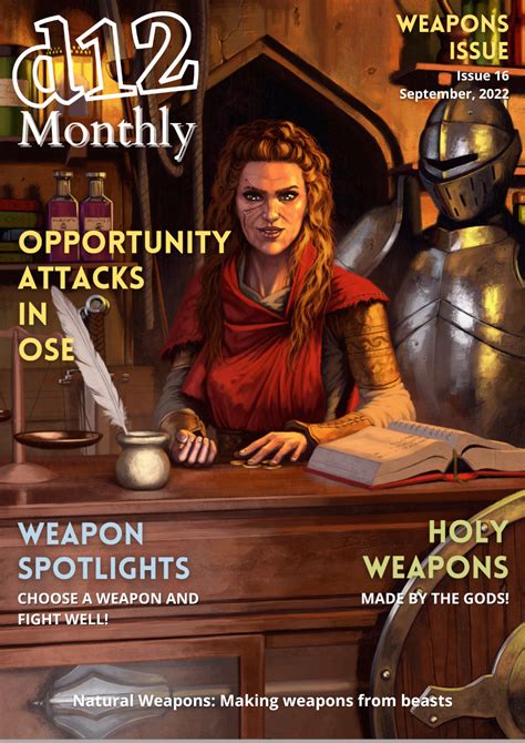 d12 Monthly – Issue 16 – Weapons Issue - YUM/DM