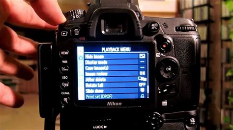 D7000 Manual Video Settings