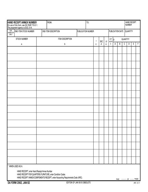 Da 2062 Pdf