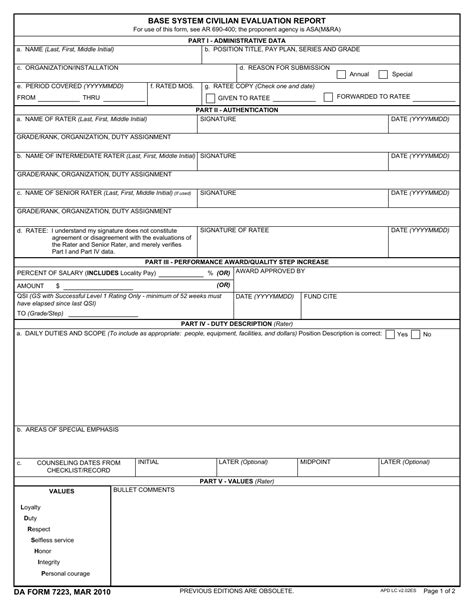 Da 7223 Armyproperty Com Base System Civilian