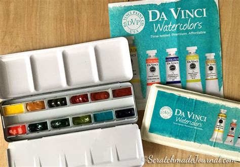 Da Vinci Watercolor Review Scratchmade Journal Da Vinci Coloring Pages - Da Vinci Coloring Pages