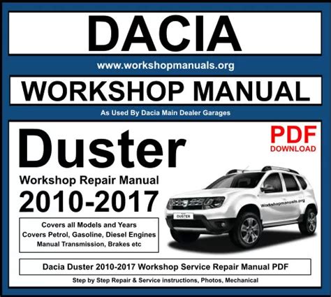 Download Dacia Duster Service Manual Pdf Saastraining 