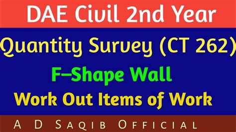 Dae Advance Quantity Survey Fields
