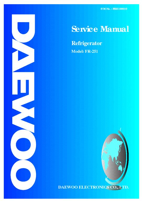 Daewoo Fr 251 Pdf