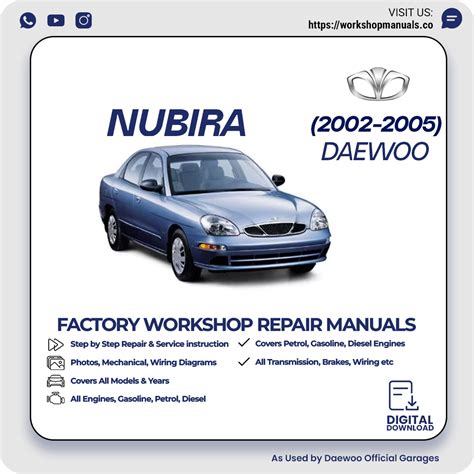 daewoo nubira workshop manual