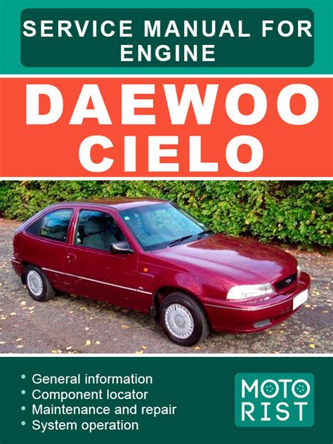 Read Online Daewoo Cielo Engine Overhaul Manual 