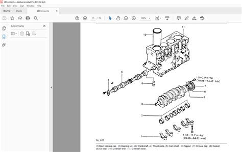 Read Online Daewoo Doosan D427 Diesel Engine Service Manual 