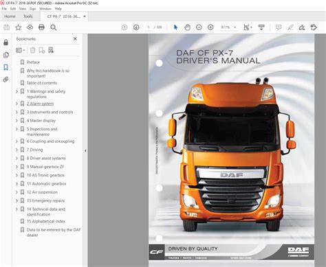Daf 45 Cf Driver Manual