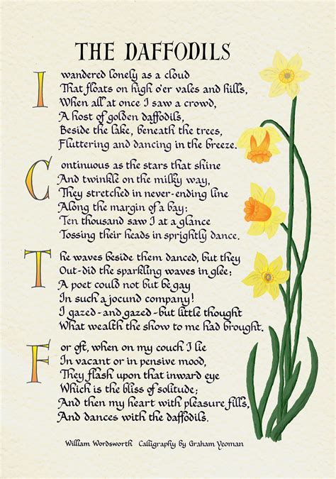 Daffodils Poem