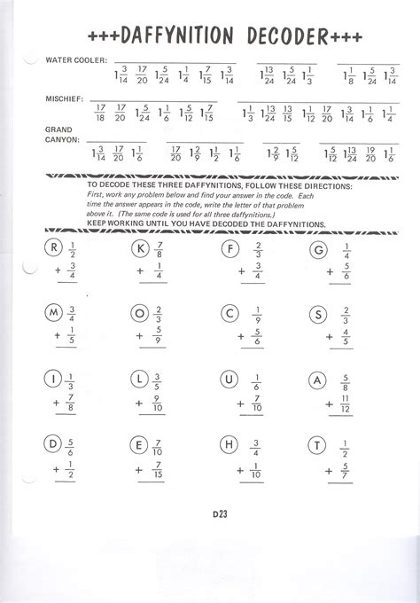Daffynition Decode 121 Answers