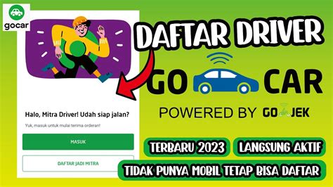 Pendaftaran Driver Gocar Se Jabodetabek - Facebook