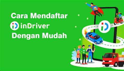 DAFTAR INDRIVER 🪴 Pendaftaran Driver Baru