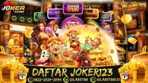 Daftar Joker Gaming Tergacor Dan Termurah Di Indonesia Situs Slot Online Cafeqq Gampang Maxwin 2023