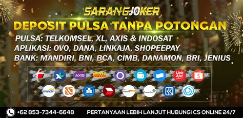 index.php daftar joker123 deposit pulsa tanpa potongan