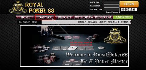daftar royal poker Array