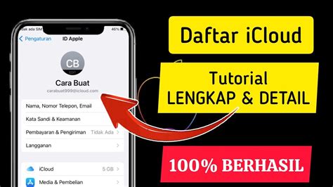 DAFTAR ICLOUD - TUTORIAL CARA MEMBUAT ICLOUD APPLE ID GRATIS