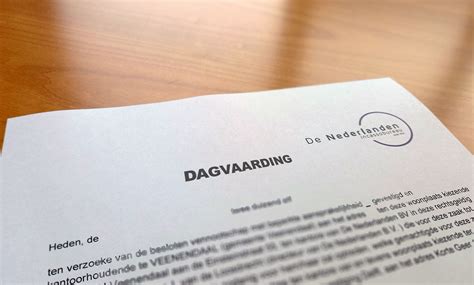 dagvaarding