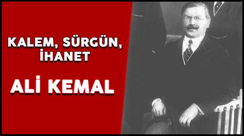 dahiliye nazırı ali kemal