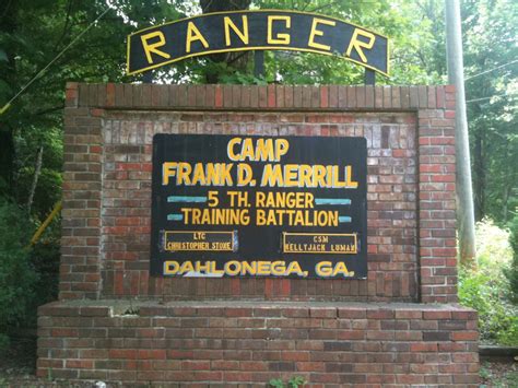 dahlonega frank d. merrill army base