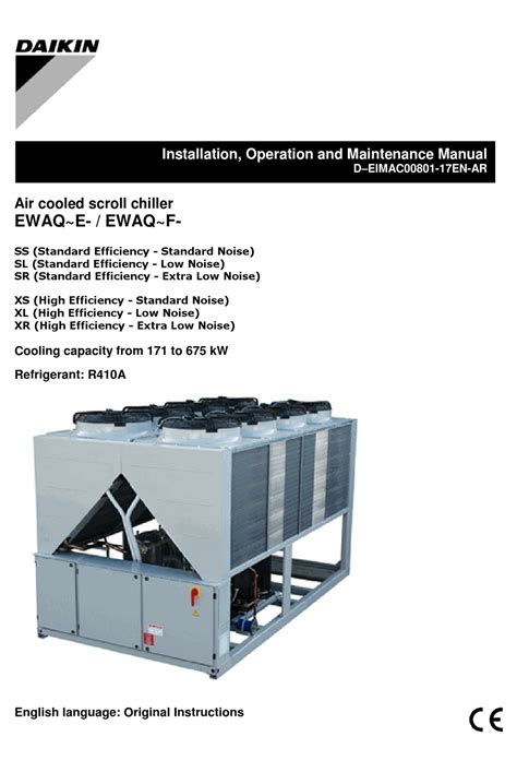 daikin chiller service manual