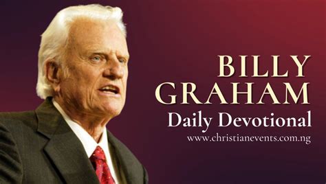 Daily Devotional Billy Graham