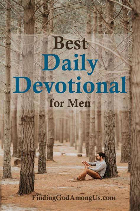 Daily Devotional For Men