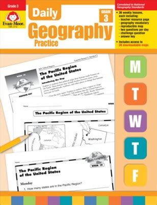 Daily Geography Grade 3   Daily Geography Practice Grade 3 Emc 3712 Paperback - Daily Geography Grade 3