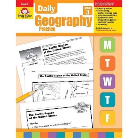 Daily Geography Practice Grade 3 By Sandi Johnson Daily Geography Practice Grade 3 - Daily Geography Practice Grade 3