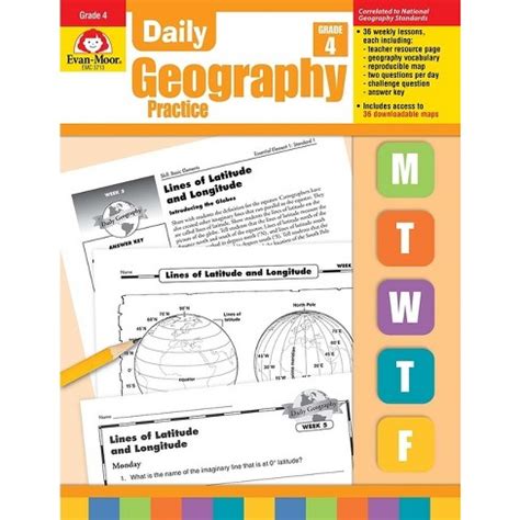 Daily Geography Practice Grade 4 Evan Moor Emc3713 Daily Geography Practice Grade 1 - Daily Geography Practice Grade 1