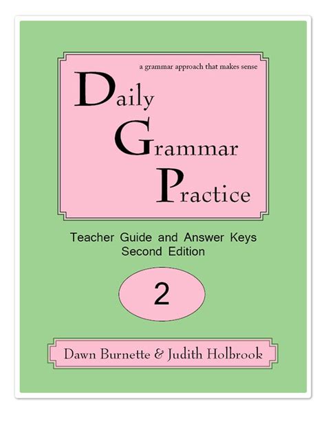 Daily Grammar Practice Overview Dgp Bookstore Daily Grammar Practice 7th Grade - Daily Grammar Practice 7th Grade