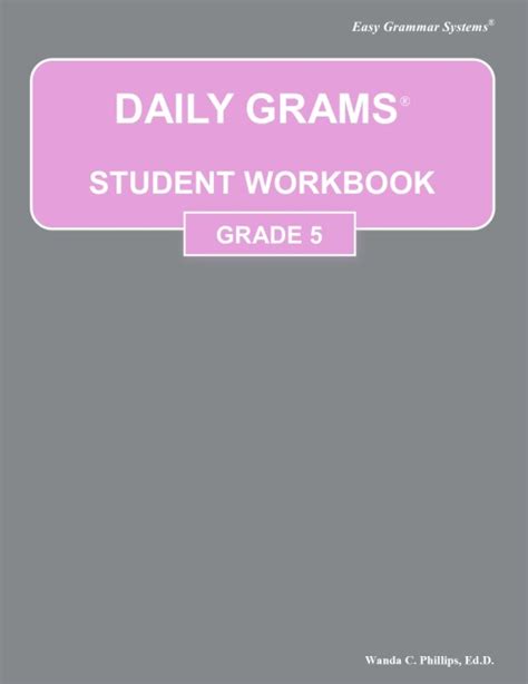 Daily Grams Grade 5 Ebook Easy Grammar Systems Easy Grammar Grade 5 - Easy Grammar Grade 5
