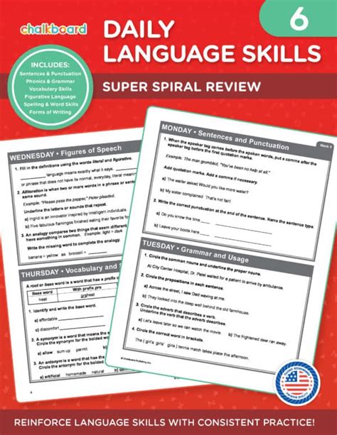 Daily Language Skills Sixth Grade Ebook 6th Grade Language Arts Workbook - 6th Grade Language Arts Workbook