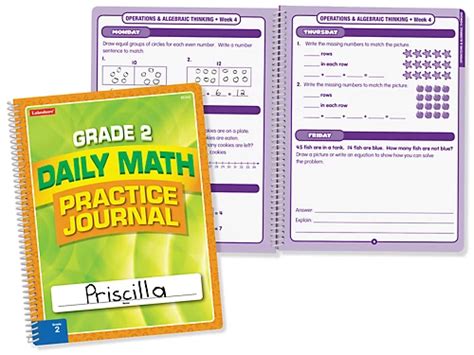 Daily Math Practice Journal Gr 5 At Lakeshore Math Journal 5th Grade - Math Journal 5th Grade