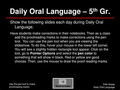 Daily Oral Language 5 Th Gr Slideserve Daily Oral Language Grade 5 - Daily Oral Language Grade 5