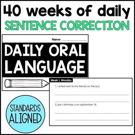Daily Oral Language Dol Bundle 5th Grade Grammar Daily Oral Language 5th Grade - Daily Oral Language 5th Grade