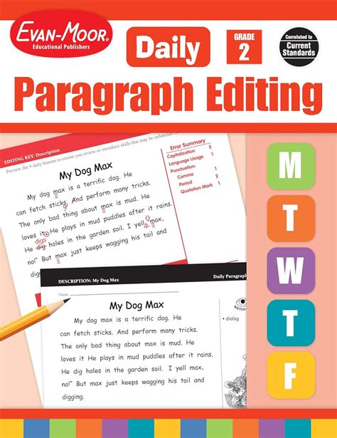 daily paragraph editing grade 2