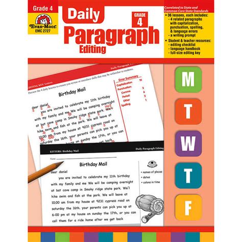 Daily Paragraph Editing Grade 4 Emc2727 Daily Editing Practice Grade 3 - Daily Editing Practice Grade 3