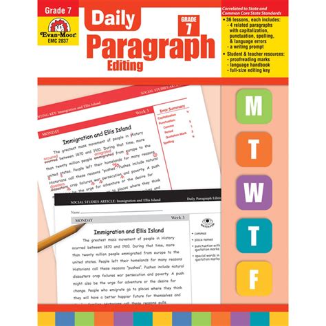 Daily Paragraph Editing Grade 7 Emc2837 Daily Editing Practice Grade 3 - Daily Editing Practice Grade 3