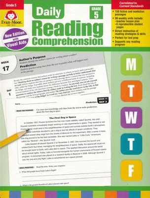 Daily Reading Comprehension Grade 5 2018 Revision Christianbook Daily Comprehension Grade 5 - Daily Comprehension Grade 5